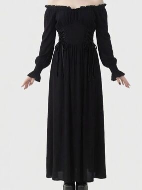 chinese dress ladies Phenomena Lace Maxi Dress | Killstar Australia